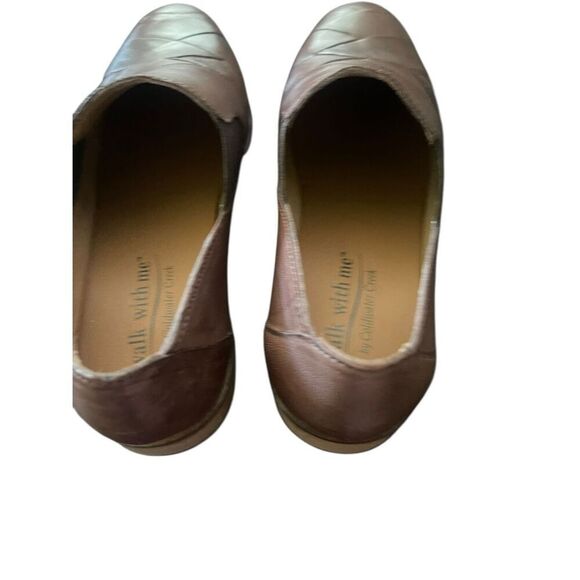 Coldwater Creek Walk With Me Womens Tan Toubkal Leather Loafer Flats Size 8M - Picture 4 of 12
